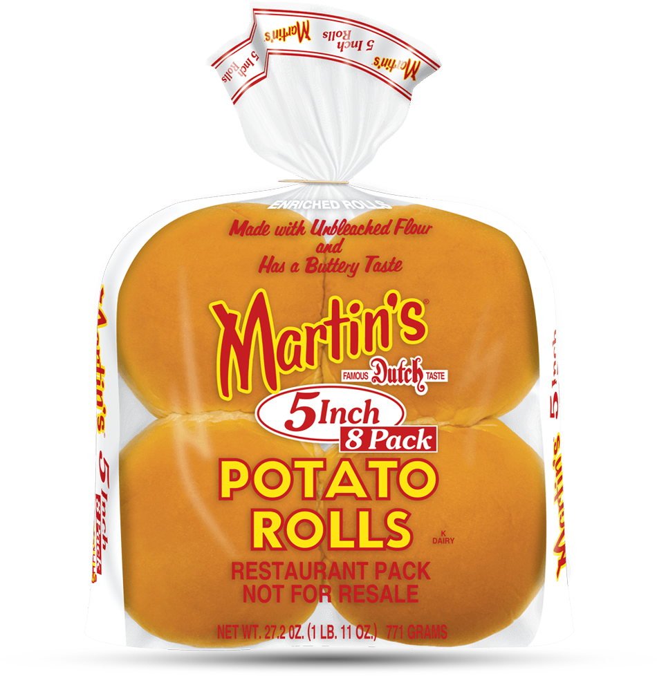 Pan de Papa Martin's para Hamburguesas de 12,5cm - Martin's Famous Potato Rolls and Bread